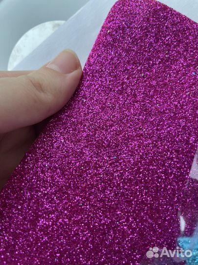 Фетр глиттер мягкий