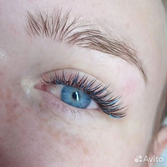 Наращивание ресниц 1d,2d