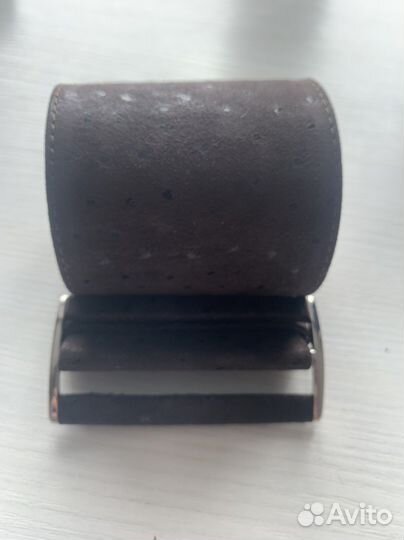 Ремень кожаный широкий