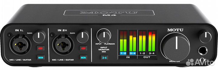 USB аудиоинтерфейс motu M4