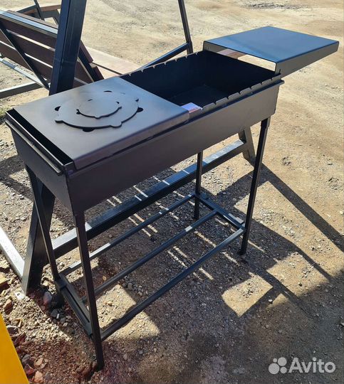 Мангал на 14 шампуров