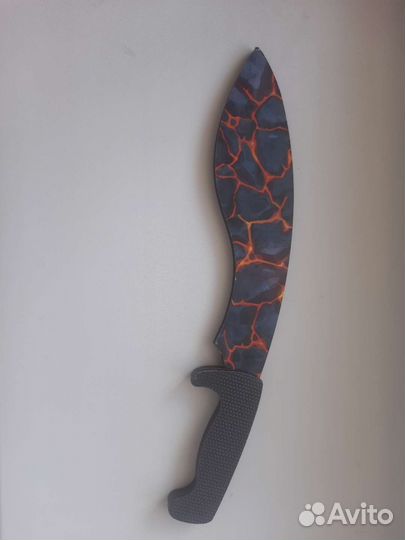 Деревянный мачете -кукри 30 см