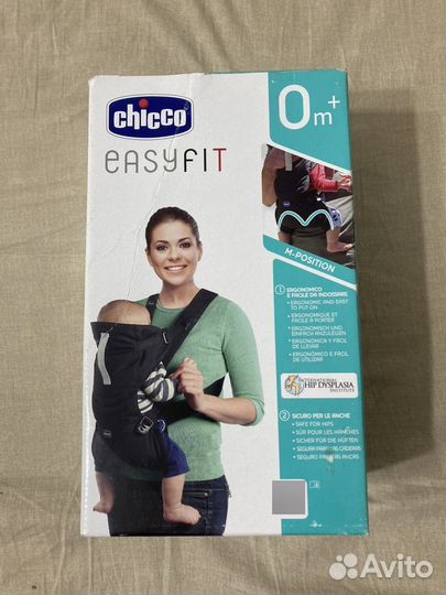 Рюкзак-кенгуру Chicco Easy Fit Black Night