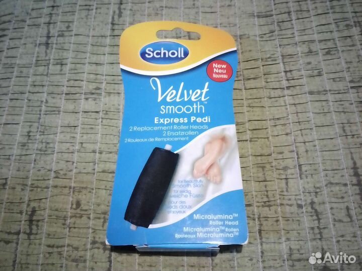 Сменные насадки для пилки для пяток Scholl