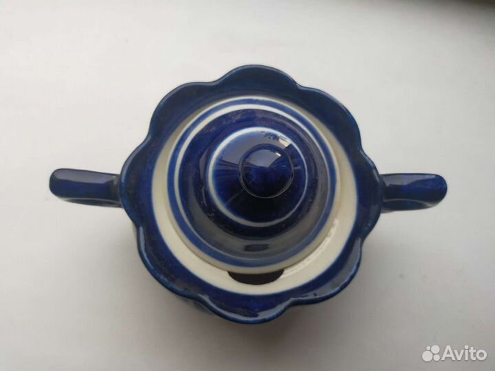 Сахарница СССР гжель