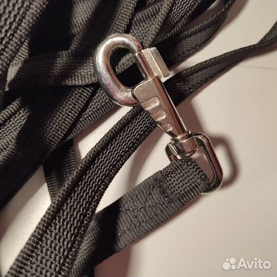 Поводок нейлоновый с латексной нитью 5м