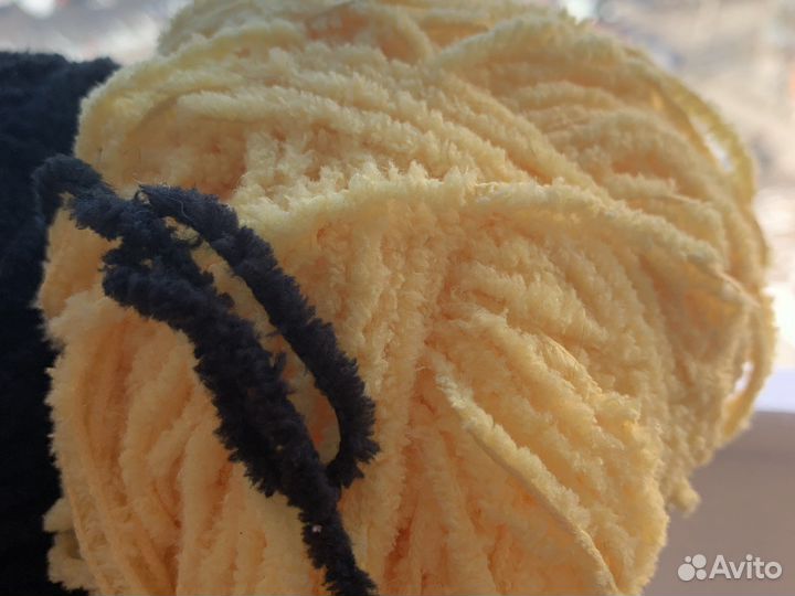 Пряжа пушистая