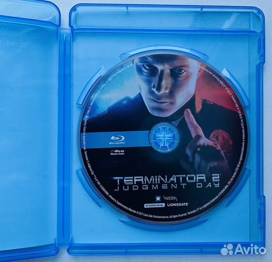 Terminator 2, 4k Ultra HD + blu ray