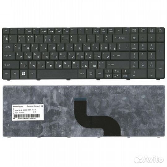 Клавиатура для ноутбука acer travelmate 5542