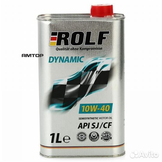 Rolf 322235 Масло rolf Dynamic 10W40 SJ/CF (1л) п