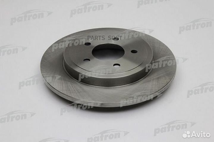 Patron PBD1734 Диск тормозной задний