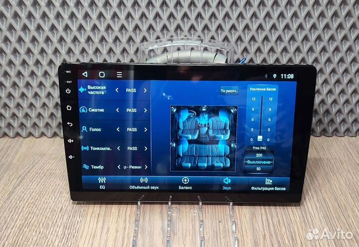 Магнитола android 9 дюймов с сим-картой 4G