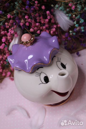 Сервиз чайный из мультфильма Красавица и чудовище