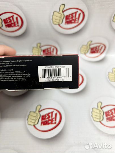 SanDisk extreme 1tb sdssde61-1T00-G25B