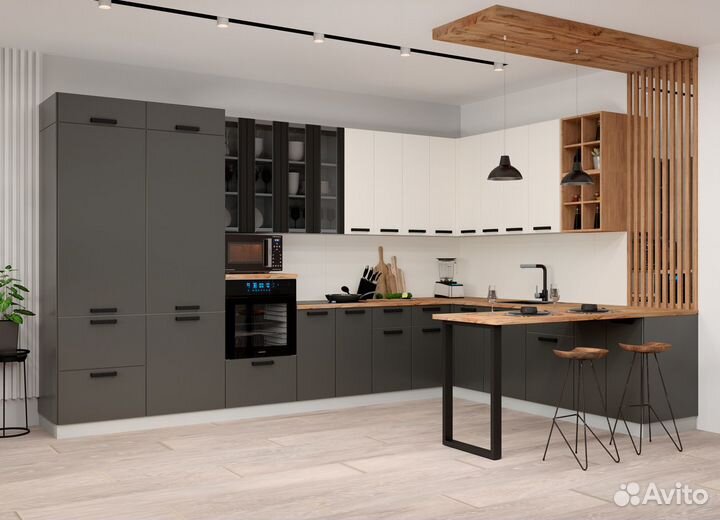 Кухня модульная Ройс 2,0 м/ дсв мебель