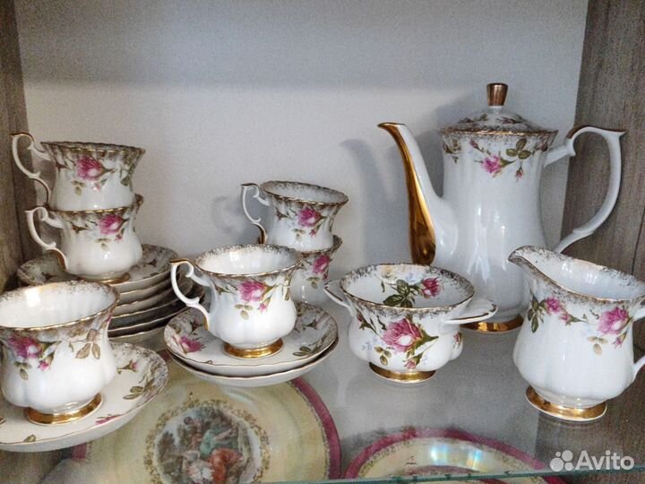 Сервиз кофейный. Роза