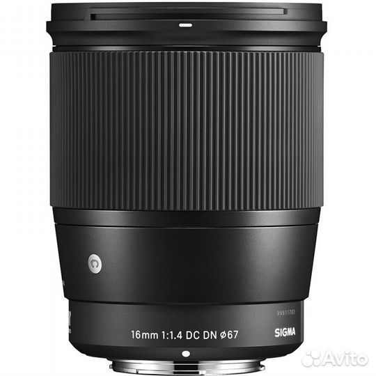 Sigma 16mm f/1.4 DC DN Contemporary Sony E новый