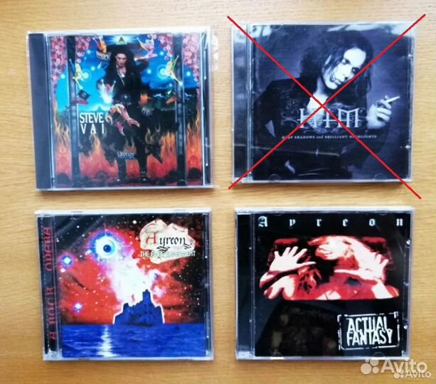 CD фирм. и лиц. Metal, Hard Rock, Alt. Обн. 17.09