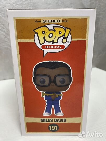 Funko Pop Rocks: Miles Davis 191