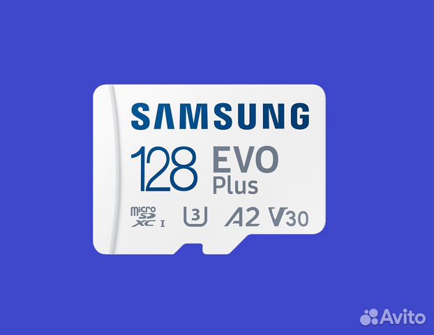 Карта памяти Samsung EVO Plus 128 Gb