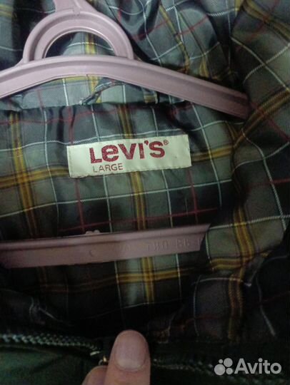 Пуховик мужской levis