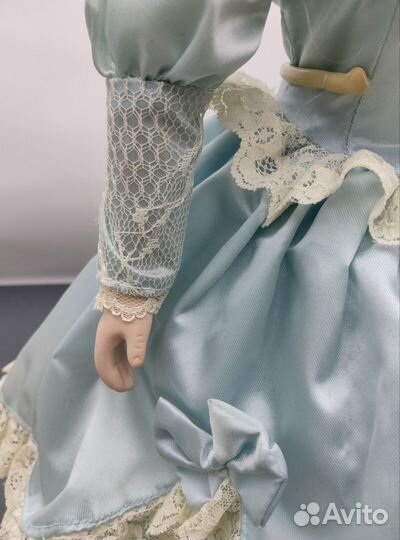 Винтажная Фарфоровая кукла 45-47 см