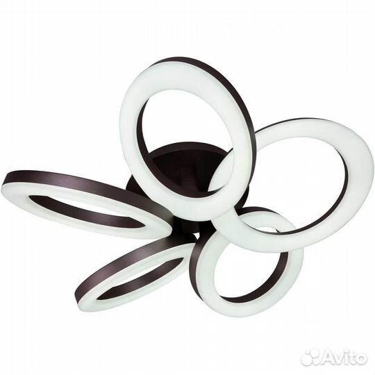 Люстра потолочная светодиодная с пультом