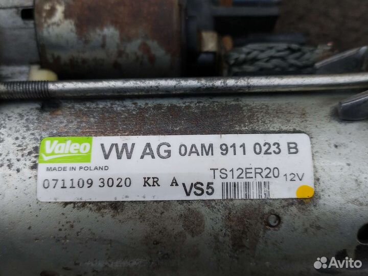 Стартер volkswagen passat CC 1,8 cda