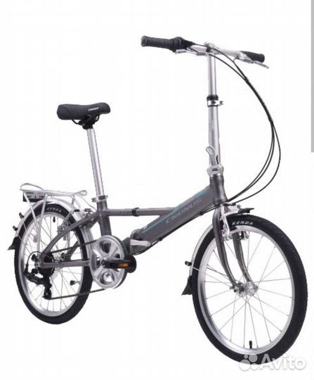 Складной велосипед Cronus Nova 2 почти новый, алюм