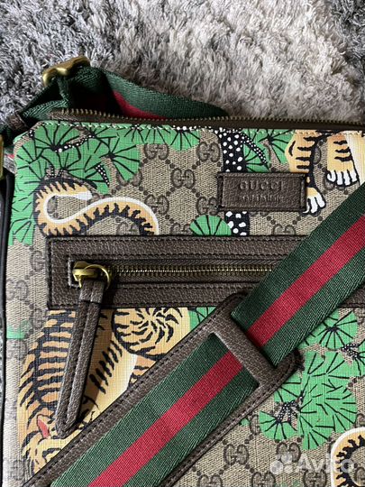 Сумка gucci tiger мужская