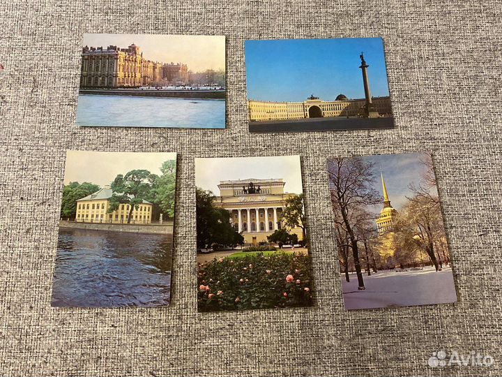 Советские открытки Ленинград 1960-е
