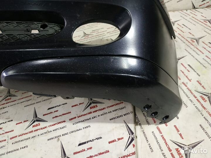 Бампер перед w203 Mercedes дорест