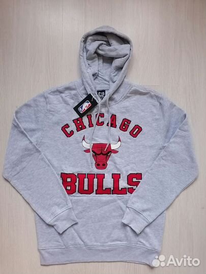 Толстовка серая Chicago NBA