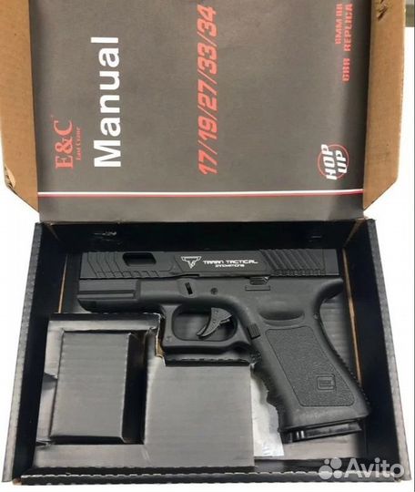 Страйкбольный Пистолет East Crane Glock 19 TTI