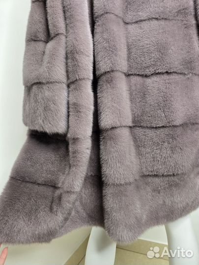 Шуба норковая 48'50 кокон длина 88 см