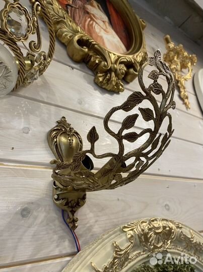 Настенный светильник бра 2 лампочки