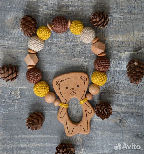 Деревянные игрушки. Слингобусы