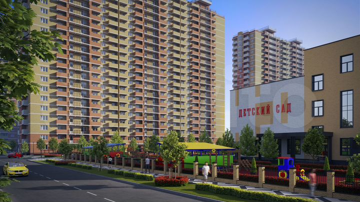 3-к. квартира, 76,1 м², 9/22 эт.