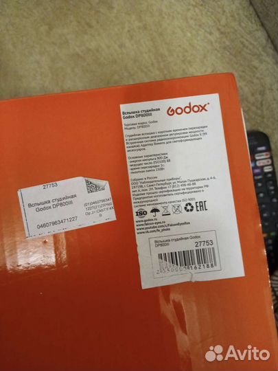 Студийная вспышка godoxdp800iii