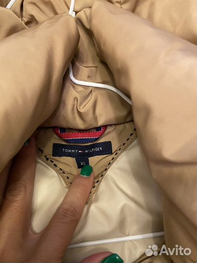 Tommy hilfiger пуховик оригинал xs