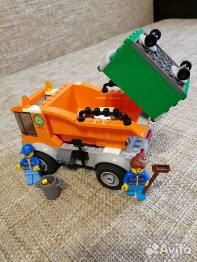 Lego city мусоровоз