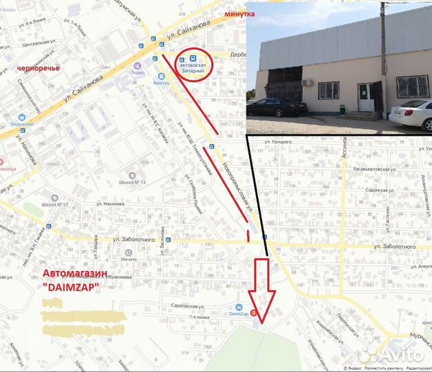 Зеркало Hyundai Solaris 11-17 черн.механич. правое