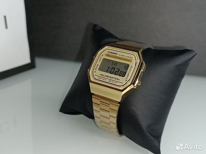 Часы мужские Casio Vintage золотые