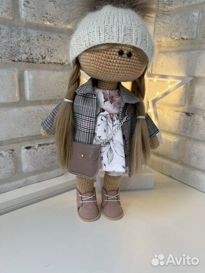 Интерьерная кукла ручной работы