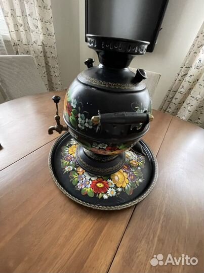 Самовар электрический хохлома