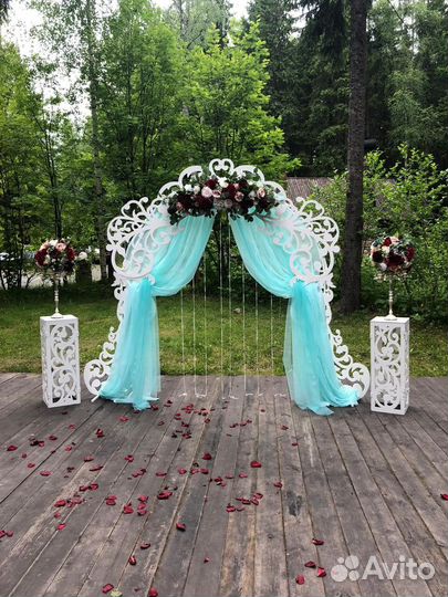 Свадебная арка, арка для выездной регистрации