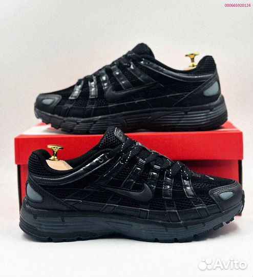 Черные кроссовки Nike P-6000 для стиля и комфорта