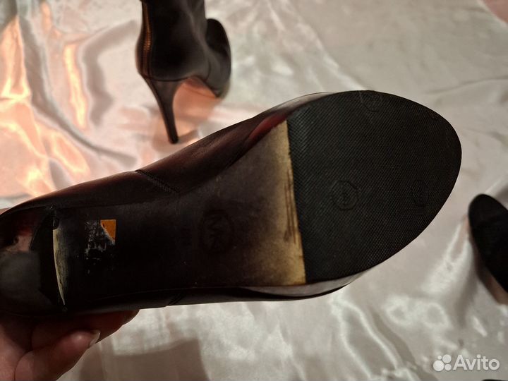 Ботильоны натуральная кожа