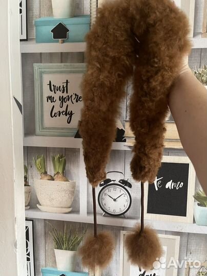 Меховой шарф