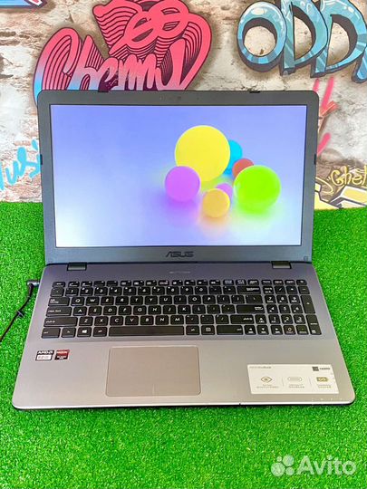 Ноутбук для учёбы и работы Asus 8/256